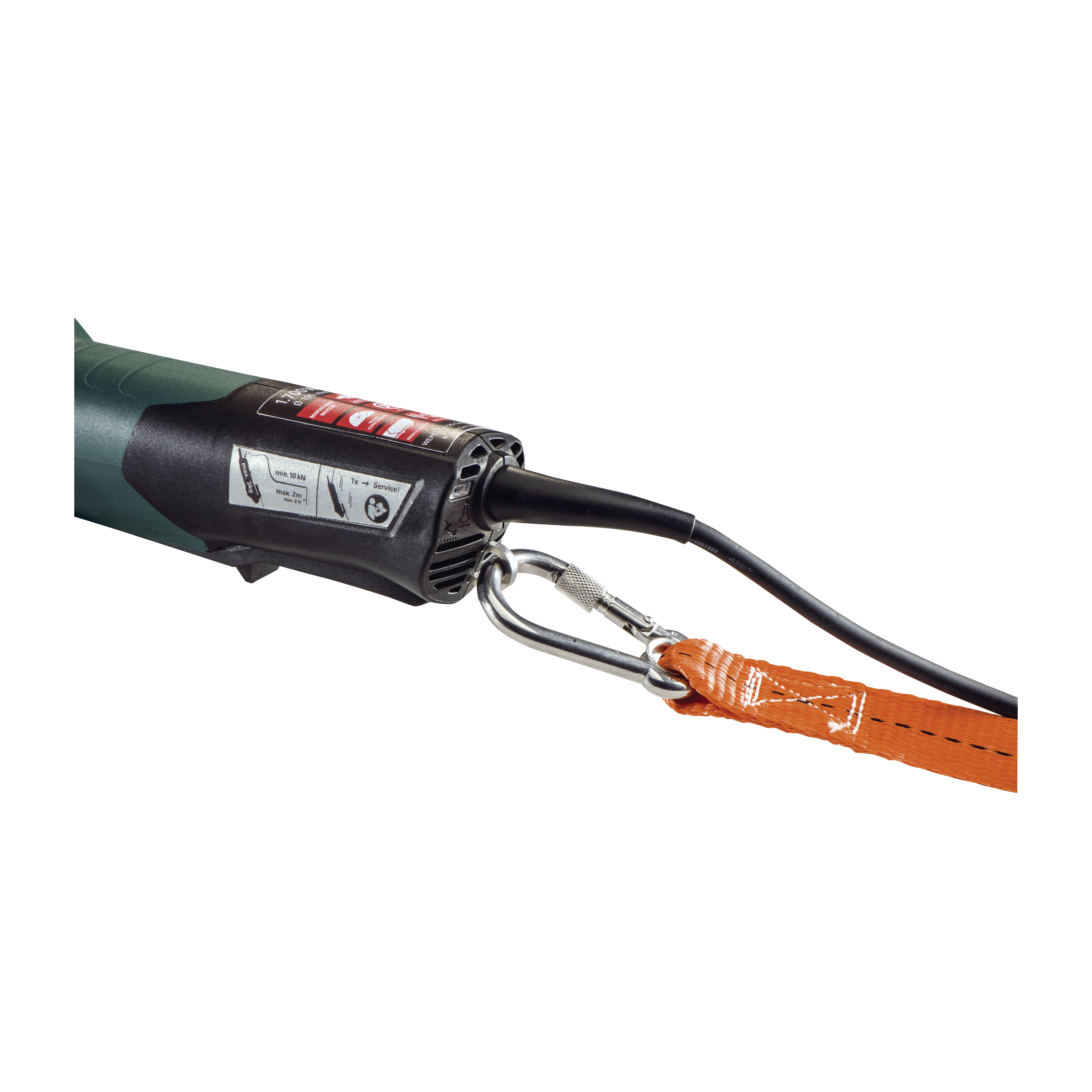 metabo® 600553420 Electric Angle Grinder, 6 in Dia Wheel, 5/8-11 UNC Arbor/Shank, 110 to 120 VAC