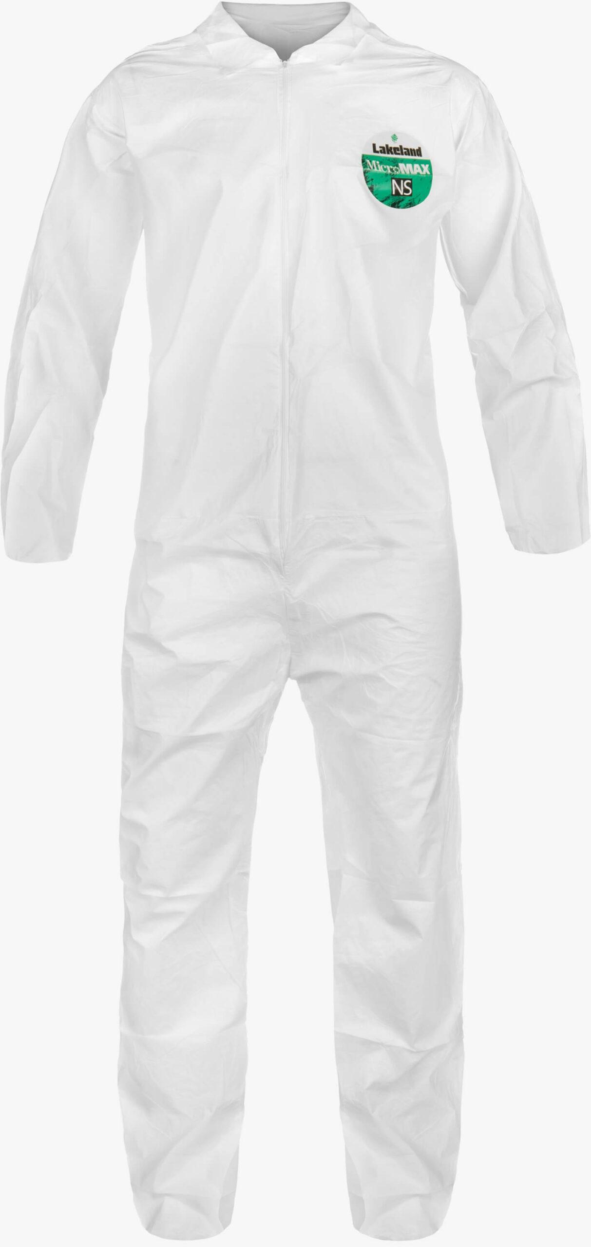 MicroMax® NS  MNSA412-3X MNSA412 Light Weight MNSG Coverall, 3XL, White, Microporous Film Laminate