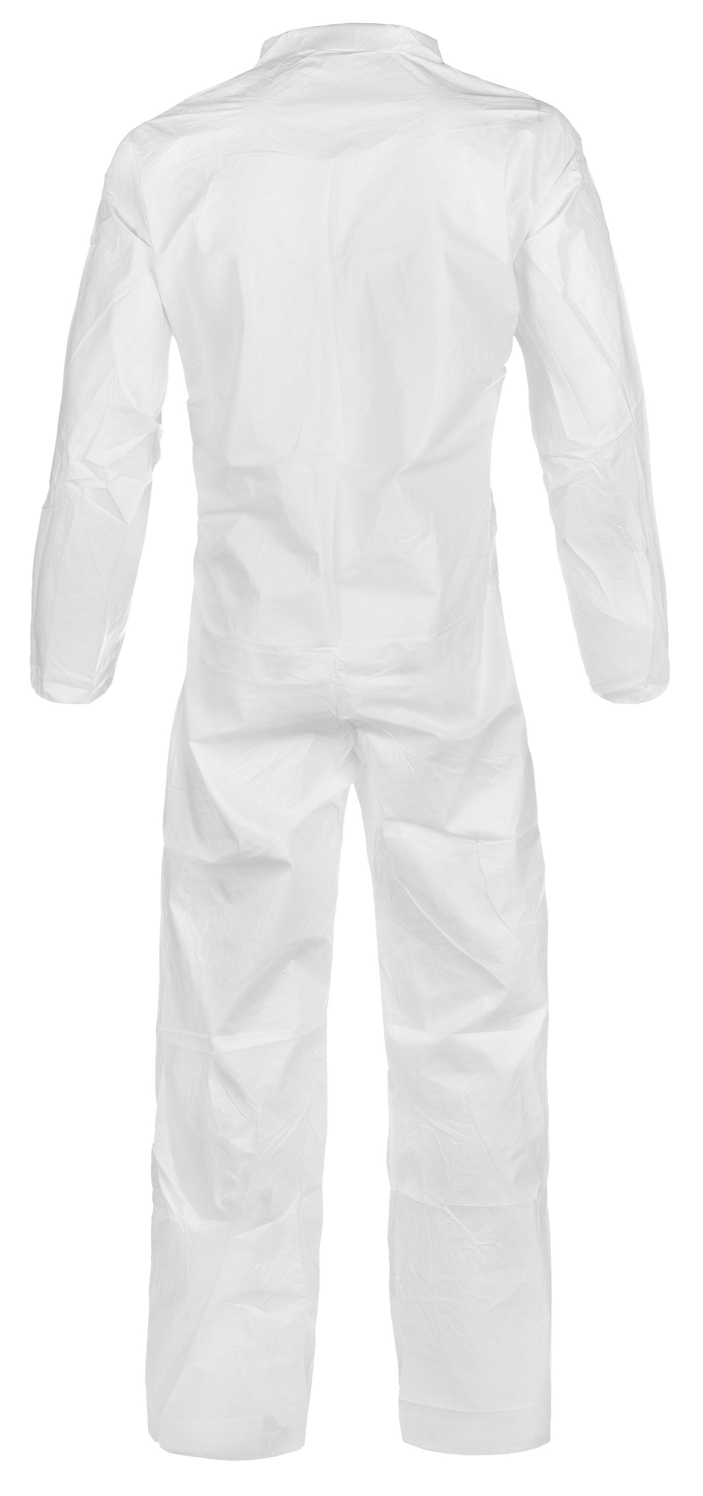 MicroMax® NS  MNSA412-LG MNSA412 Light Weight MNSG Coverall, White, Microporous Film Laminate