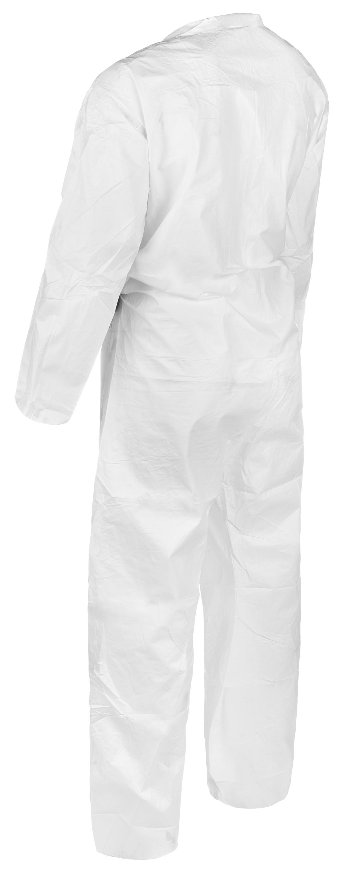 MicroMax® NS  MNSA412-LG MNSA412 Light Weight MNSG Coverall, White, Microporous Film Laminate