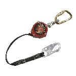 Miller® by Honeywell PFL-4-Z7/9FT Scorpion™ Self-Retracting Personal Fall Limiter With Twist-Lock Carabiner, Swivel Shackle and Locking Snap Hook, 310 lb Load Capacity, 9 ft L, Specifications Met: ANSI Z359