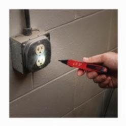 Milwaukee® 2203-20 Non-Contact Voltage Detector, 10 to 1000 VAC, LED Indicator, Cat IV 1000 VAC, Plastic