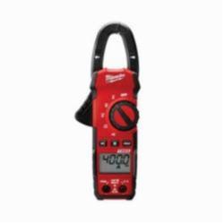 Milwaukee® 2235-20 Heavy Duty Digital Clamp Meter, 600 VAC/VDC, 400 A, 4000 Ohm, 1 in Jaw, Backlit LCD Display