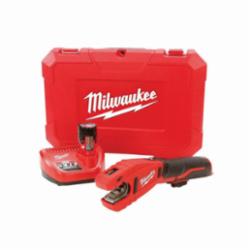 Milwaukee® 2471-21 Cordless Copper Tubing Cutter Kit, 1/2 to 1-1/8 in OD Cutting, 12 VDC, Li-Ion Battery