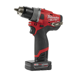 Milwaukee® M12™ FUEL™ 2503-22 Cordless Drill/Driver Kit, 1/2 in Chuck, 12 VAC, 1700 rpm No-Load, 6.6 in OAL, Li-Ion Battery