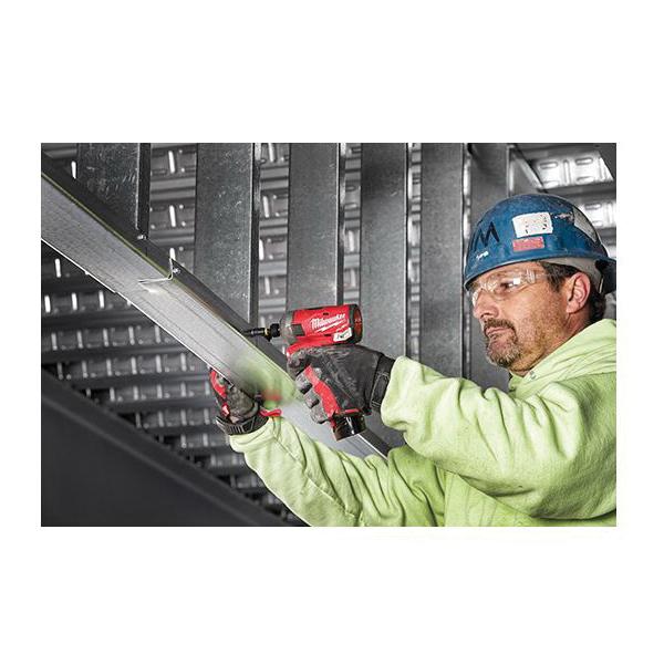 Milwaukee® M12 FUEL™ SURGE™ 2551-22 Cordless Hydraulic Driver Kit, 1/4 in Hex Drive, 3400 bpm, 450 in-lb Torque, 12 V, 5.2 in OAL