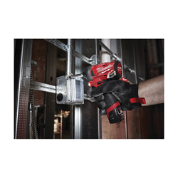 Milwaukee® M12™ FUEL™ 2553-22 Cordless Impact Driver Kit, 1/4 in Hex Drive, 4000 bpm, 1300 in-lb Torque, 12 VAC, 5.1 in OAL