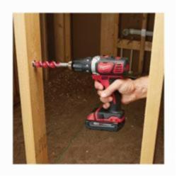 Milwaukee® M18™ 2606-22CT Cordless Drill/Driver Kit, 1/2 in Chuck, 18 VDC, 0 to 400/0 to 1800 rpm No-Load, 7-1/4 in OAL, Li-Ion Battery