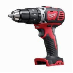 Milwaukee® M18™ 2607-20 Cordless Hammer Drill/Driver, 1/2 in Metal Single Sleeve Ratcheting Lock Chuck, 18 VDC, 400/1800 rpm No-Load, Li-Ion Battery