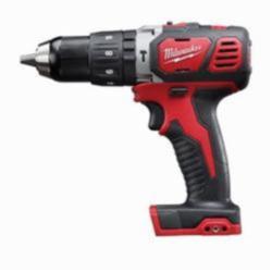Milwaukee® M18™ 2607-20 Cordless Hammer Drill/Driver, 1/2 in Metal Single Sleeve Ratcheting Lock Chuck, 18 VDC, 400/1800 rpm No-Load, Li-Ion Battery