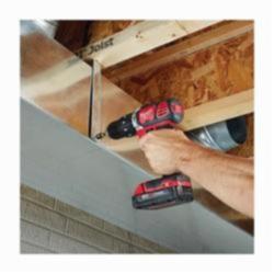 Milwaukee® M18™ 2607-22CT Cordless Hammer Drill/Driver Kit, 1/2 in Metal Single Sleeve Ratcheting Lock Chuck, 18 VDC, 400/1800 rpm No-Load, Li-Ion Battery