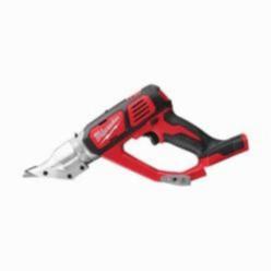 Milwaukee® M18™ 2635-20 Double Cut Cordless Shear, 18 ga Cold Rolled Steel, 22 ga Stainless Steel Cutting, 2300 spm, 15.2 in OAL, Li-Ion Battery