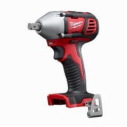 Milwaukee® M18™ 2659-20 Compact Cordless Impact Wrench With Pin Detent, 1/2 in Straight Drive, 3350 bpm, 183 ft-lb Torque, 18 VDC, 6 in OAL