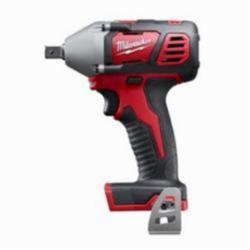 Milwaukee® M18™ 2659-20 Compact Cordless Impact Wrench With Pin Detent, 1/2 in Straight Drive, 3350 bpm, 183 ft-lb Torque, 18 VDC, 6 in OAL