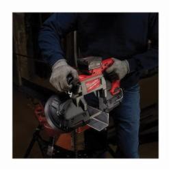 Milwaukee® M18™ FUEL™ 2729-20 Cordless Band Saw, 5 in Cutting, 44.875 in L x 0.5 in W x 0.02 in THK Blade, 18 VDC, 4 Ah Li-Ion Battery