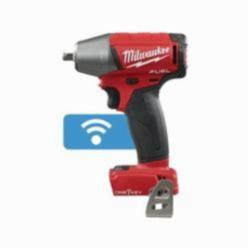 Milwaukee® M18™ FUEL™ 2758-20 Compact Cordless Impact Wrench With Friction Ring, 3/8 in Straight Drive, 0 to 3200 bpm, 210 ft-lb Torque, 18 VDC, 5.9 in OAL