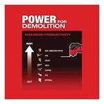 Milwaukee® 2836-20 M18™ FUEL™ Electric Cordless Oscillating Multi-Tool, 10000 to 20000 opm Speed, 18 V, Bare Tool