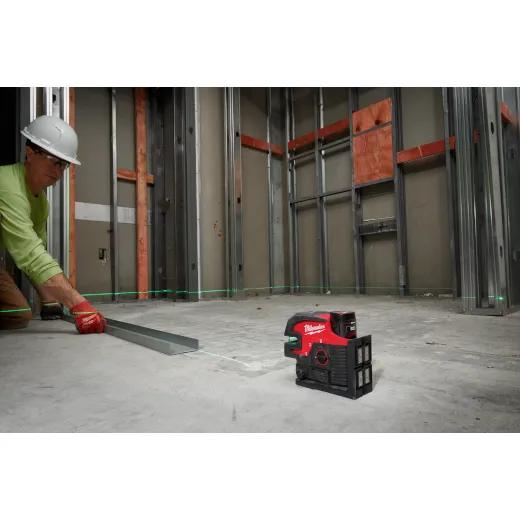 Milwaukee® 3624-21 Laser level, +/- 1/8, 33 in/ft Accuracy, Glass-Filled Nylon Housing