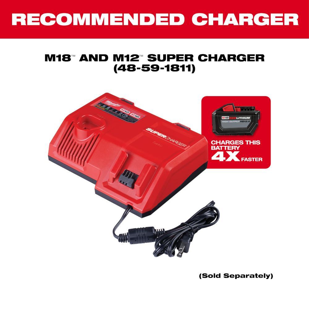 Milwaukee® 48-11-1837 Battery, 3 Ah Li-Ion Battery, 18 V Charge, For Use With M18™ Cordless Tools