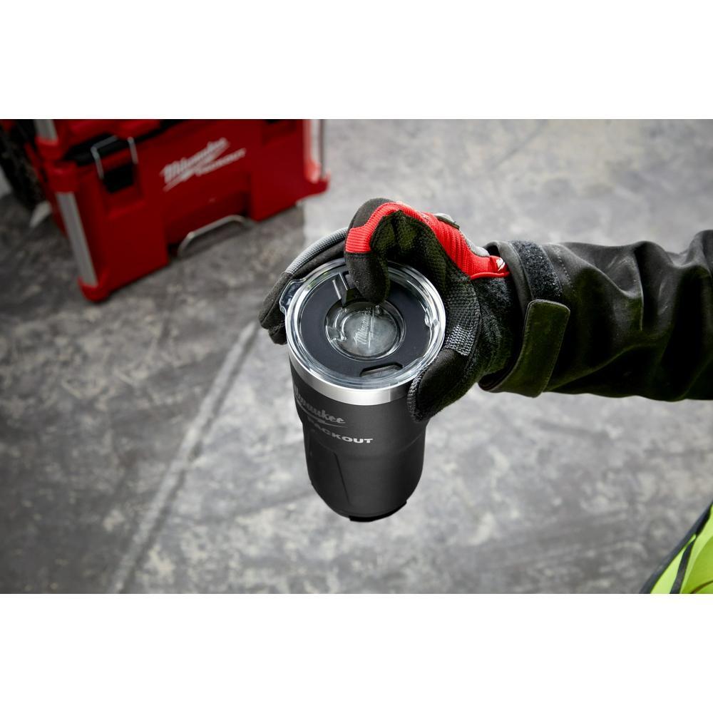 Milwaukee® 48-22-8392B Packout Tumbler, 20 oz Capacity, 7 in OAL x 3.6 in OAW x 3.5 in OAD