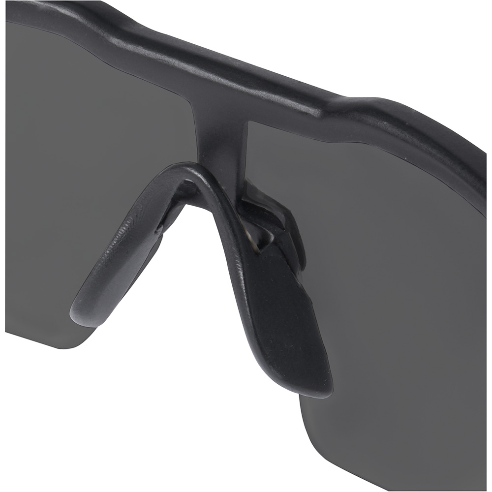Milwaukee® 48-73-2016 Safety Glasses, Anti-Scratch, Tinted Lens, Black/Red, ANSI Z87.1/CSA Z94.3