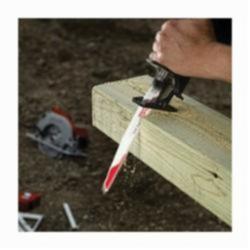 Milwaukee® SAWZALL® AX™ 48-00-5027 Demolition Tapered Back Reciprocating Saw Blade, 12 in L x 1 in W, 5 TPI, Bi-Metal Body, Universal/Toothed Edge Tang