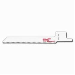 Milwaukee® SAWZALL® 48-00-5162 Straight Back Reciprocating Saw Blade, 3-5/8 in L x 5/16 in W, 14 TPI, Bi-Metal Body, Universal/Toothed Edge Tang