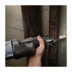 Milwaukee® SAWZALL® The Torch™ 48-00-5787 Demolition Straight Back Reciprocating Saw Blade, 9 in L x 1 in W, 14 TPI, Bi-Metal Body, Universal/Toothed Edge Tang