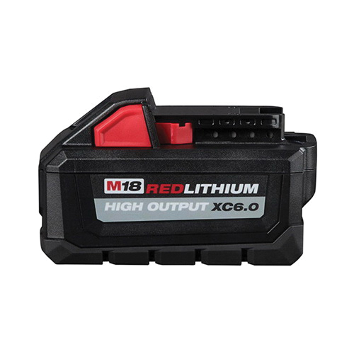 Milwaukee® M18™ HIGH OUTPUT™ 48-11-1862 Cordless Battery Pack, 6 Ah Li-Ion Battery, 18 VDC Charge