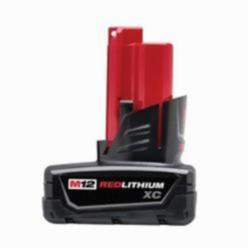 Milwaukee® M12™ REDLITHIUM™ 48-11-2402 High Capacity Rechargeable Cordless Battery Pack, 3 Ah Li-Ion Battery, 12 VDC Charge, For Use With M12™ Cordless Power Tool