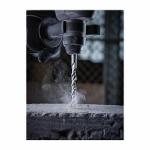 Milwaukee® M12™ 48-20-7085 2-Cutter Heavy Duty Rotary Hammer Drill Bit, 1 in Drill Bit, 25/64 in SDS Shank, 16 in D Cutting, Carbide Cutting Edge, 18 in OAL