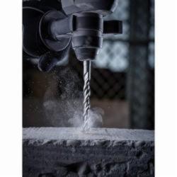 Milwaukee® 48-20-7414 M/2™ 2-Cutter Rotary Hammer Drill Bit, 3/16 in Drill Bit, 25/64 in SDS Plus® Shank, 10 in D Cutting, Carbide Cutting Edge, 12 in OAL