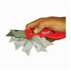 Milwaukee® Fastback™ 48-22-1901 Flip Utility Knife, Double Edged Retractable Blade, Metal Blade, 5 Blades Included, 7-1/4 in OAL
