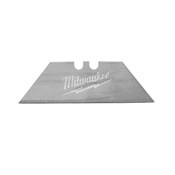 Milwaukee® 48-22-1905 5-Piece General Purpose Utility Blade, Micro Carbide Metal, Sharp Point/Straight Edge, 2-3/8 in L x 3/4 in W Blade, Compatible With: Milwaukee® Most Standard Utility Knives, 0.025 in THK