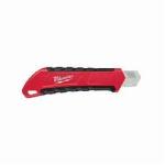 Milwaukee® 48-22-1961 Utility Knife With Metal Lock, 18 mm W Precision Cut Retractable Snap-Off Blade, Micro Carbide Metal Blade, 1 Blade Included, 6 in OAL