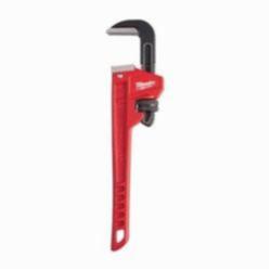 Milwaukee® OVERBITE JAW™ 48-22-7210 Pipe Wrench, 10 in OAL, Hook Jaw, Aluminum Handle