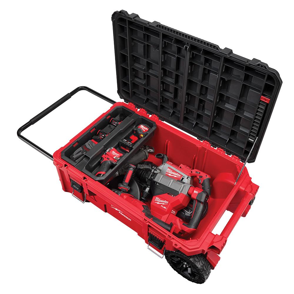 Milwaukee® 48-22-8428 PACKOUT™ Rolling Tool Chest, 15.8 in H x 38 in W x 24 in D