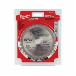 Milwaukee® MetalTech™ 48-40-4070 Thin Kerf Circular Saw Blade, 5-3/8 in Dia x 0.05 in THK, 20 mm Arbor, Alloy Steel Blade, 30 Teeth
