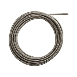 Milwaukee® 48-53-2675 Inner Core Coupling Drain Cleaning Cable, 3/8 in, Steel, For Use With Drain Cleaning Machines, 1-1/4 to 2-1/2 in Drain Line