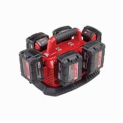 Milwaukee® M18™ 48-59-1806 Sequential Charger, For Use With M18™ Battery, Li-Ion Battery, 0.5 to 1 hr Charging, 6 Batteries