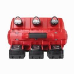 Milwaukee® M18™ M12™ 48-59-1807 Rapid Charge Station, For Use With M12™ and M18™ Battery, Li-Ion Battery, 1 hr Charging, 6 Batteries