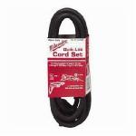 Milwaukee® QUIK-LOK™ 48-76-4008 Extension Cord, 120 VAC, 10 A, 18 AWG, NEMA 1-15P