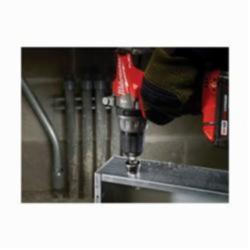 Milwaukee® 48-89-9205 Step Drill Bit, 1/4 in Dia Min Hole, 1-3/8 in Dia Max Hole, 10 Steps, HSS, 10 Hole Sizes, 3/8 in Shank