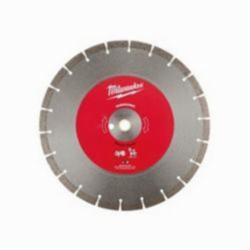 Milwaukee® 49-93-7040 Premium Segmented Circular Diamond Saw Blade, 14 in Dia Blade, 1 in, 20 mm Arbor/Shank, Wet/Dry Cutting