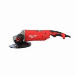 Milwaukee® 6088-30 Double Insulated Large Angle Grinder, 7 in, 9 in Dia Wheel, 5/8-11 Arbor/Shank, 120 VAC/VDC, Black/Red
