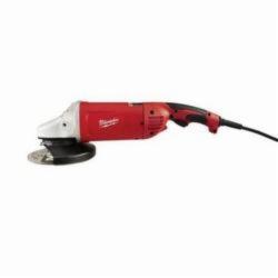 Milwaukee® 6088-31 Double Insulated Large Angle Grinder, 7 in, 9 in Dia Wheel, 5/8-11 Arbor/Shank, 120 VAC, Black/Red