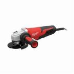 Milwaukee® 6117-31 Double Insulated Small Angle Grinder, 5 in Dia Wheel, 5/8-11 Arbor/Shank, 120 VAC, Black/Red