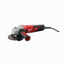 Milwaukee® 6117-30 Double Insulated Small Angle Grinder, 5 in Dia Wheel, 5/8-11 Arbor/Shank, 120 VAC, Black/Red