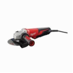 Milwaukee® 6161-31 Double Insulated Small Angle Grinder, 6 in Dia Wheel, 5/8-11 Arbor/Shank, 120 VAC, Black/Red