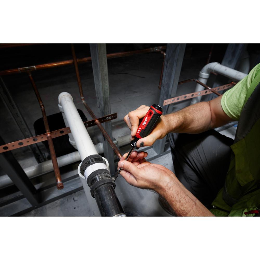 Milwaukee® MT200-6 Screwdriver Sets, 6 Pieces, 3, 6 in Shank Length, Steel/Acetate, Chrome